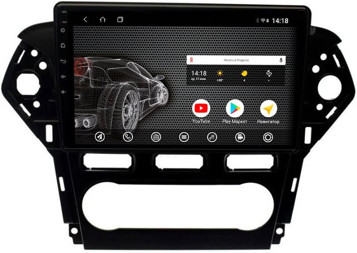 Магнитола для Ford Mondeo 4 2010-2014 - AK305R10-MTK Android 10, 8-ядер, 2Гб-32Гб