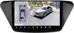 Магнитола для Lifan X50 2015+ - FarCar BX561M-360 монитор 9.5" 2K QLED на Android 13, 6Гб+128Гб, CarPlay, 4G SIM-слот, 4 камеры в комплекте
