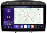 Магнитола для Peugeot 308 2007-2014, 408 2012-2022 - Kuberg OL-9961 QLed+2K, Android 12, TS10,  CarPlay, 4G SIM-слот