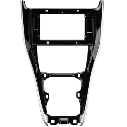 Комплект рамки с разъёмами 10" Toyota Harrier 2013-2017 дорестайл большая