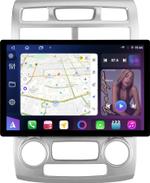 Магнитола для KIA Sportage 2 2004-2008 - FarCar BX877 монитор 13" 2K QLED на Android 13, Быстрая, CarPlay, 4G SIM-слот