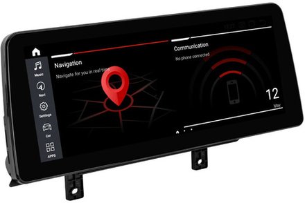Магнитола для BMW 3-серия F30 2016-2020, 4-серия F36, F32 EVO - RDL-1513 монитор 12.3" на Android 13, 8+128Гб, CarPlay, 4G SIM-слот