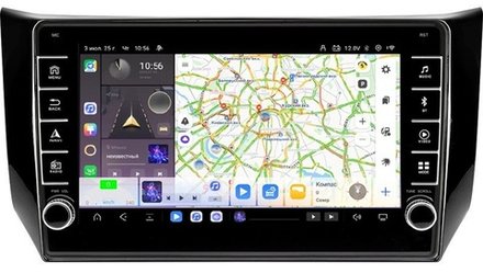 Магнитола для Nissan Sentra/Sylphy B17 2012-2023, Tiida 2015 - Kuberg SF-1666 (кнопки и крутилки) Android 13, TS20, 6+128Гб, CarPlay, 4G SIM-слот
