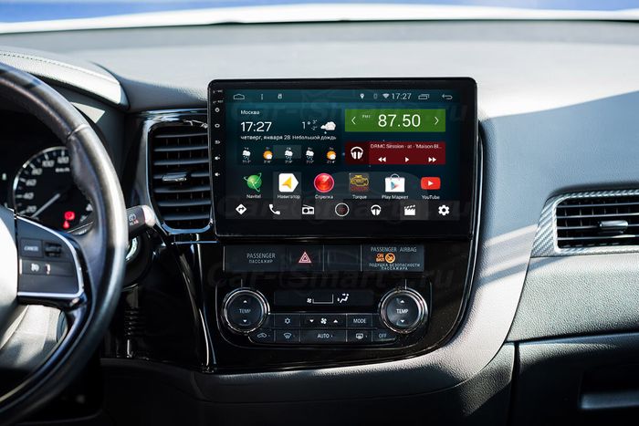 Магнитола для Mitsubishi Outlander 3 2012-2022 - Airok RI-2607 Android 12, Быстрая, SIM-слот