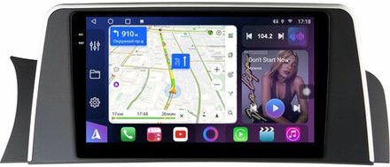 Магнитола для BMW X3 F25 2011-2014 CIC - FarCar BM9-9663CIC монитор 9.5" QLED на Android 14, TS10, 4+32Гб, CarPlay, 4G SIM-слот