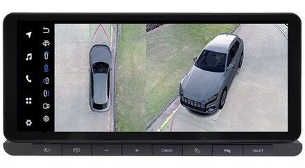 Магнитола для Audi Q7 2006-2009 (взамен 2G ШГУ) - Kuberg OL-3066+360 монитор 12.3", Android 11, 8/128Гб, CarPlay, 4G SIM-слот, 4 камеры в комплекте