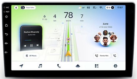 Магнитола для KIA Ceed 1 ED 2010-2012, Venga 2010-2015 - Teyes CC4L монитор 9" IPS на Android 14, Snapdragon 662, CarPlay, 4G SIM-слот