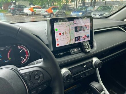 Магнитола для Toyota RAV4 50 2019-2024+ (рынок РФ и ОАЭ) - Redpower 117 Android 10, ТОП процессор, 6Гб+128Гб, CarPlay, SIM-слот