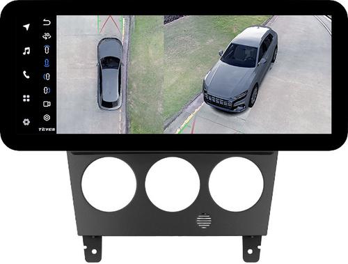 Магнитола для Subaru Impreza 2 GD GG 2002-2007 - Teyes LUX ONE 360 монитор 12.3" 2K QLED на Android 10, Быстрая, CarPlay, 4G SIM-слот, 4 камеры в комплекте