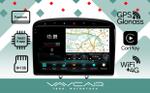 Магнитола для Peugeot 308 2007-2014, 408 2012-2022 - Vaycar VA59-0083-2K на Android 13, Быстрая, 2K QLED, CarPlay, 4G SIM-слот