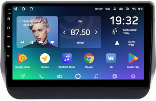 Магнитола для Hyundai H1, Grand Starex, 2018-2022 (ШГУ цветной) - Teyes CC2 PLUS монитор 9" QLED на Android 10, ТОП процессор, 4Гб+64Гб, 4G SIM-слот