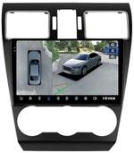 Магнитола для Subaru Forester 2015-2018, XV - Teyes CC3-2K-360 на Android 10, Быстрая, 2K QLED, CarPlay, 4G SIM-слот, 4 камеры в комплекте