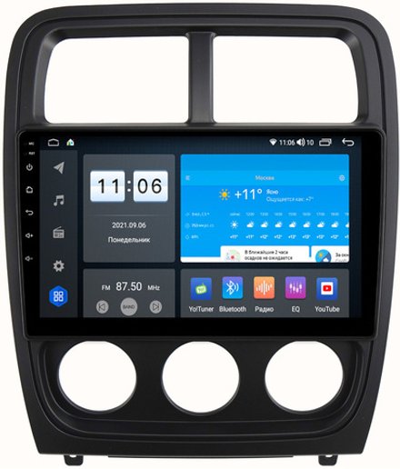 Магнитола для Dodge Caliber 2009-2012 - AK591R9-MTK-LTE Android 10, 8-ядер, 4-64Гб, SIM-слот