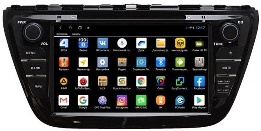 Магнитола для Suzuki SX4 2 2013-2021 - Parafar PF125XHDDVD на Android 11, 8-ЯДЕР, 4ГБ-64ГБ, SIM-слот