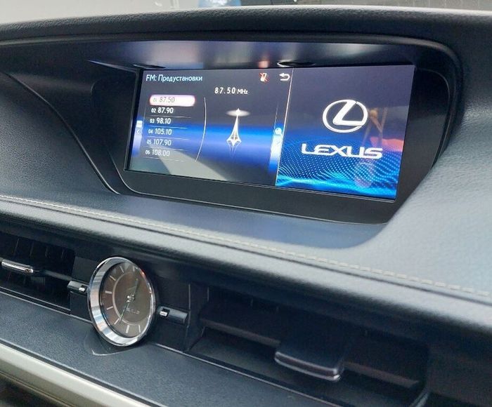 Магнитола для Lexus ES200, ES250, ES300h, ES350 2012-2018 (джойстик-мышь) - RDL-LEX-ES-High монитор 10.25" на Android 13, Быстрая, CarPlay, 4G SIM-слот