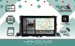 Магнитола для Toyota Highlander 2013-2020 - Vaycar VA77-0467-2K на Android 13, 8-ядер, 2K QLED, ТОП процессор, CarPlay,4G SIM-слот