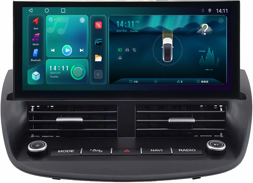 Магнитола для Ford Kuga 2 2013-2019 - Kuberg монитор 12.3" в стиле LEXUS на Android 12, TS10, CarPlay, 4G SIM-слот