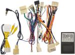 Магнитола для Lexus RX270, RX350, RX450h AL10 2009-2012 (ШГУ цветной, штатное меню не поддерживается, рамка LUX) - FarCar монитор 12.3" 2K QLED на Android 14, Быстрая, CarPlay, 4G SIM-слот