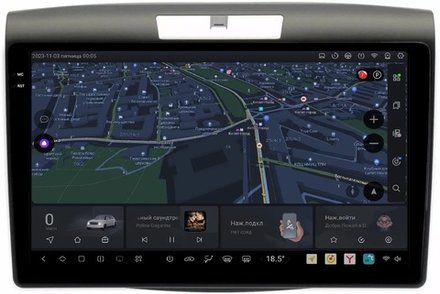 Магнитола для Honda CR-V 4 2012-2016 - Kuberg SF-9641 QLed+2K, Android 13, UIS7870 (DUDU7), CarPlay, SIM-слот