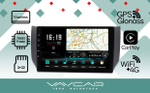 Магнитола для Nissan Sentra/Sylphy B17 2012-2023, Tiida 2015 - Vaycar VA51-1236 на Android 13, 8-ядер, 4G SIM-слот
