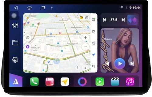 Магнитола для Hyundai Santa Fe 4 2020+ - FarCar BX877 монитор 13" 2K QLED на Android 13, TS10, 6+128, CarPlay, 4G SIM-слот