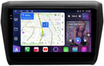 Магнитола для Suzuki Swift 5 2016-2023 (рамка матовая) - FarCar 179-2M монитор 9.5" QLED на Android 14, TS18, CarPlay, 4G SIM-слот
