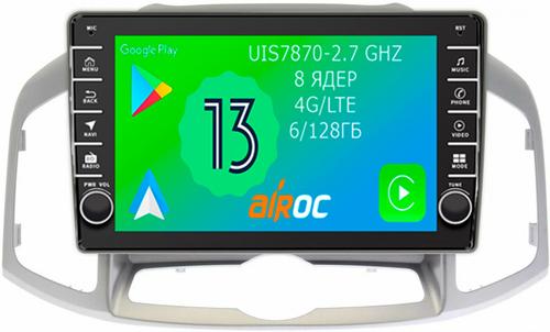 Магнитола для Chevrolet Captiva 2011-2015 - Airoc AB-1303 (кнопки и крутилки), Android 13, TS20, 6/128Гб, SIM-слот, CarPlay