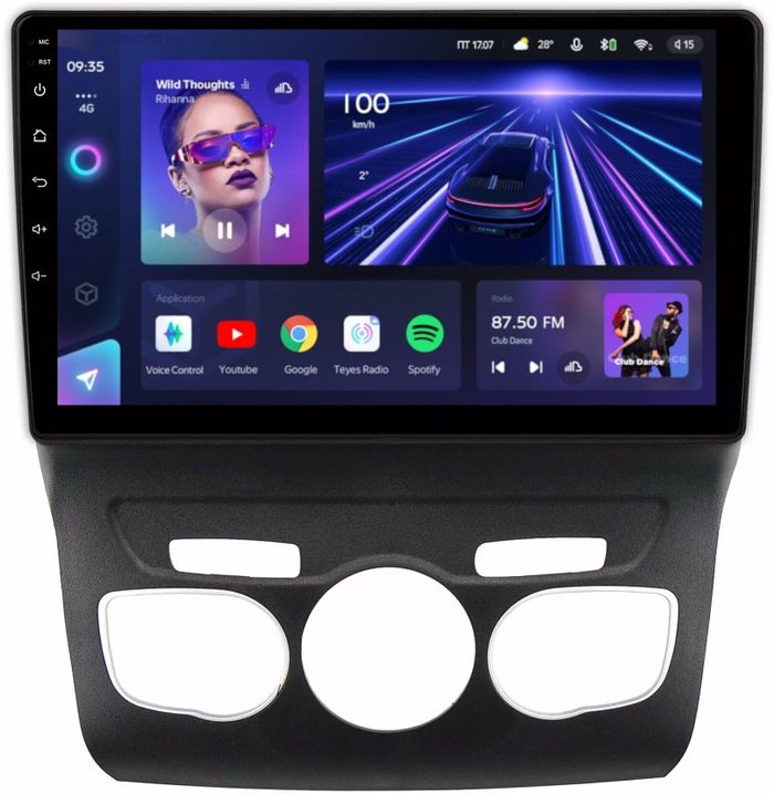 Магнитола для Citroen C4/DS4 2010+ - Teyes CC3L на Android 10, CarPlay, 4G SIM-слот