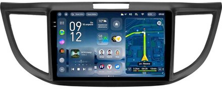 Магнитола для Honda CR-V 4 2012-2016 (большая рамка 9) - Teyes CC4-PRO монитор 9.5" 2K QLED на Android 13, Snapdragon 778G, ИИ, CarPlay, DSP, 4G SIM-слот