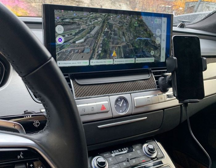 Магнитола для Audi A8 2010-2017 - RDL-1284 монитор 12.3" на Android 13, Быстрая, CarPlay, 4G SIM-слот