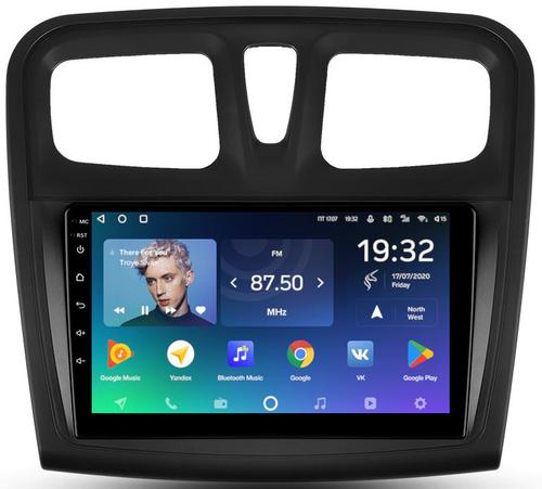 Магнитола для Renault Logan 2, Sandero 2 2014+ (рамка 9) - Teyes CC2 PLUS Android 10, ТОП процессор, 4-64, SIM-слот