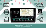 Магнитола для Toyota 200х100мм (рамка 9) - Vaycar VA77U-0007 на Android 13, Быстрая, 4G SIM-слот