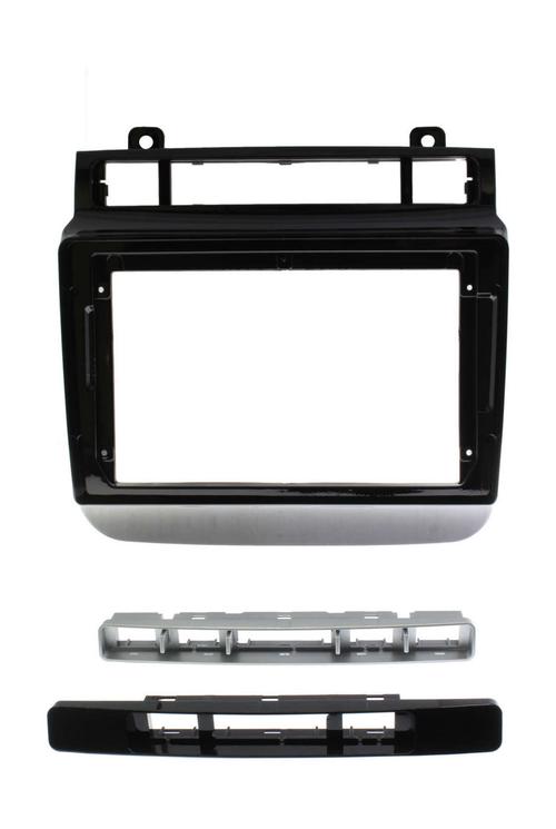 Комплект рамки с разъёмами 9"+can VW Touareg 2 NF 2010-2018 RNS850 - поддержка камеры ЗВ, климата и подогревов, парктроников, БК и настроек авто, аудио-усилитель по оптике.