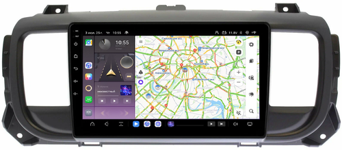 Магнитола для Peugeot Traveller/Expert, Citroen SpaceTourer/Jumpy, Opel Zafira Life/Vivaro - Kuberg QLed, Android 13, TS20, CarPlay, SIM-слот