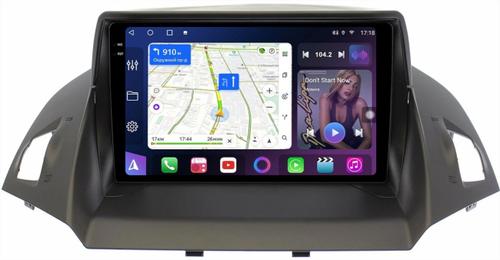 Магнитола для Ford Kuga 2 2012-2019 (без SYNC) - FarCar BM362M-2K монитор 9.5" 2K QLED на Android 14, TS10, 4+32Гб, CarPlay, 4G SIM-слот