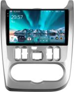 Магнитола для Renault Logan 1 2009-2014, Sandero 1 2010-2014 - Teyes CC4 монитор 9.2" 2K QLED на Android 14, Быстрейшая, Snapdragon 680, DSP, CarPlay, 4G SIM-слот