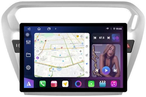 Магнитола для Peugeot 301, Citroen C-Elysee - FarCar BX877 монитор 13" 2K QLED на Android 13, TS10, 6+128, CarPlay, 4G SIM-слот
