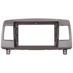 Комплект рамки с разъёмами 9"+can Toyota Mark II 110 2000-2004 (климат на цветном экране)наверх кожа