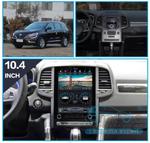 Магнитола для Renault Koleos 2 2016+ - Kuberg ZF-1057L-Q6 вертикальный монитор 10.4" в стиле "Тесла" на Android 11, Snapdragon, CarPlay, 4G SIM-слот