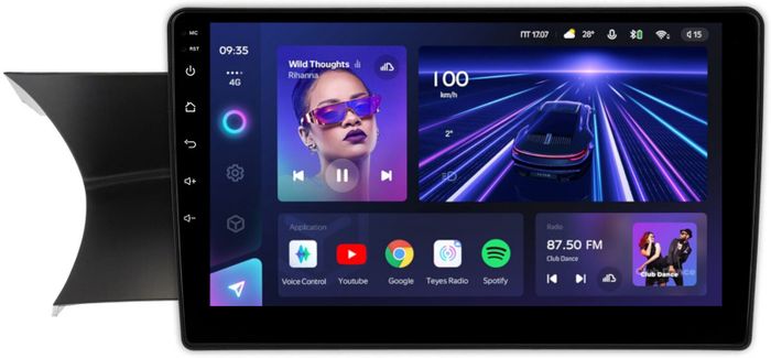 Магнитола для Mercedes-Benz C-класс W204 2011-2014 NTG 4.5 - Teyes CC3L на Android 10, 8-ядер, CarPlay, 4G SIM-слот