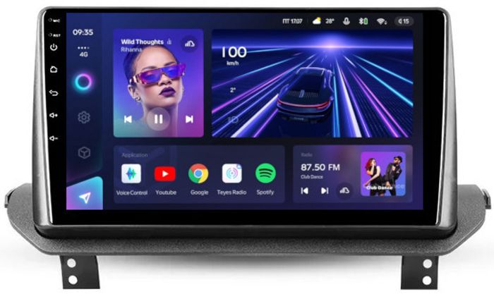 Магнитола для Mitsubishi Outlander 4 2021+ (поддержка 360) - Teyes CC3 Android 10, Быстрая, CarPlay, SIM-слот
