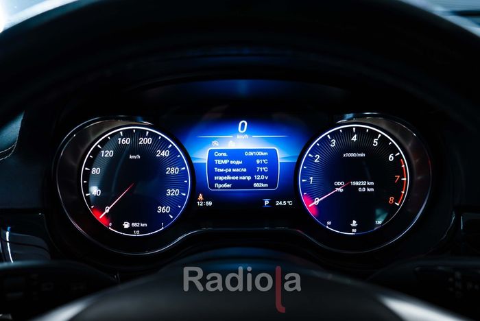 Электронная панель приборов Mercedes-Benz ML/GL/G/GLE/GLS-класса 2012-2019 - RDL-1361 с LCD / ЖК 12.3" экраном QLED