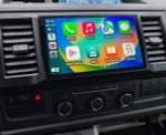 Магнитола для Volkswagen T6 Caravelle, Multivan, Transporter 2015-2019 - FarCar BX3077M-360 монитор 9.5" 2K QLED на Android 13, 6Гб+128Гб, CarPlay, 4G SIM-слот, 4 камеры в комплекте