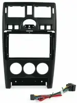 Магнитола для Lada Priora 2007-2013 (рамка черная) - Kuberg OL-9066-1 QLed, Android 13, Быстрейшая, CarPlay, SIM-слот