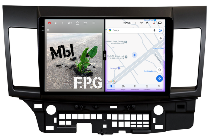 Магнитола для Mitsubishi Lancer X 2007-2016 - Redpower 85037 PRO/PROmax ТОП звук, 2K QLED, Android 14, Быстрейшая, CarPlay, 4G SIM-слот