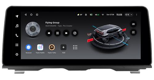 Магнитола для BMW 5-серия F10 2012-2016 NBT - Teyes LUX ONE монитор 12.3" на Android 10, 6/128ГБ, CarPlay, 4G SIM-слот
