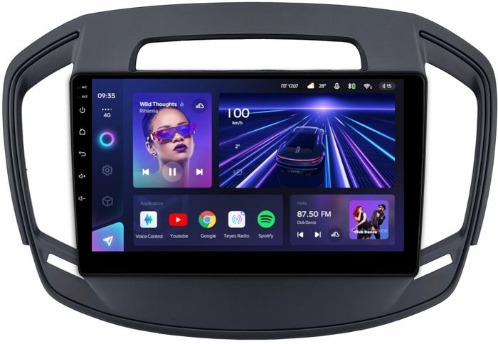 Магнитола для Opel Insignia 2013-2015 - Teyes CC3L на Android 10, 8-ядер, CarPlay, 4G SIM-слот