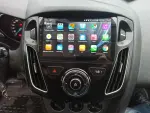 Магнитола для Ford Focus 3 2011-2019 (поддержка автопарковки, глянец) - Kuberg QLed, Android 13, Быстрейшая, CarPlay, SIM-слот
