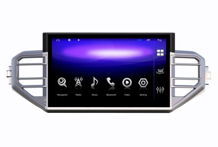 Магнитола для Toyota Tundra 2022+ - Kuberg ZH-T1217 на Android 12, 8Гб+128Гб, 4G SIM-слот, CarPlay