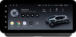 Магнитола для Toyota Corolla E210 2019-2024+, Corolla Cross (рамка LUX) - Teyes LUX ONE ROUND монитор 12.3", Android 10, ТОП процессор, CarPlay, 4G SIM-слот